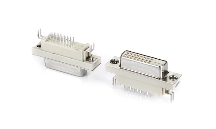 DVI 24 + 1 180° Ivory Riveted H10.5