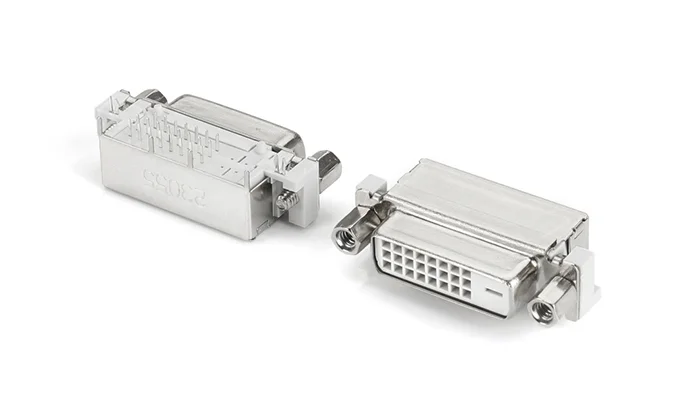 DVI 24 + 1 Ty + eB White ForkLock5.97 Steel 4LegShield DC FlatFork