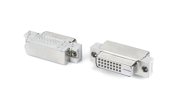 DVI 24 + 1 White ShortPost Riveted Shielded H2.26
