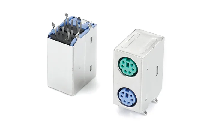 MiniDIN Dual stack