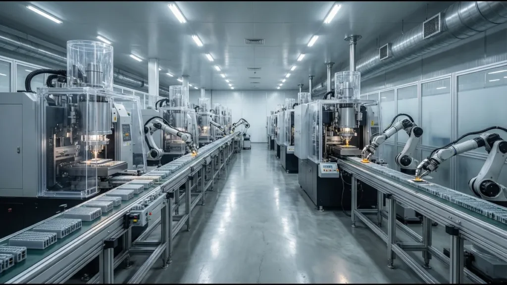 Chinese USB connector manufacturing factory with injection molding and assembly lines