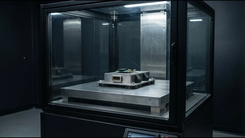 Vibration test setup for industrial USB connector