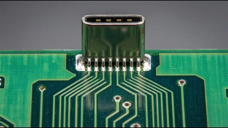 USB-C PCB layout with differential pair routing