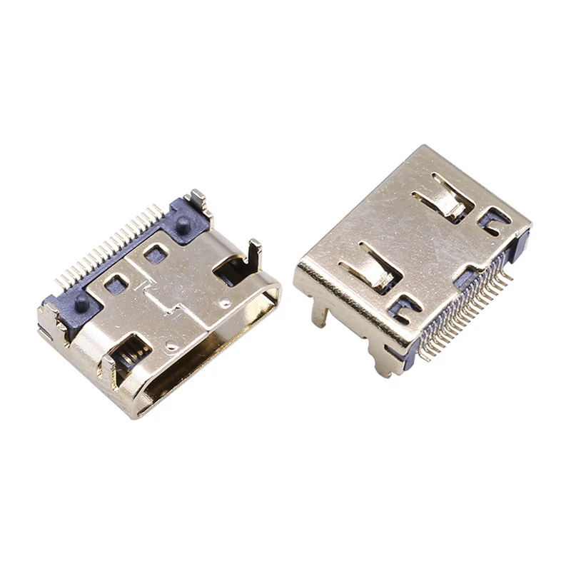 HDMI 90°C-TYPE FEMALE CONNECTOR L=7.5mm – GSC-HDM-0002