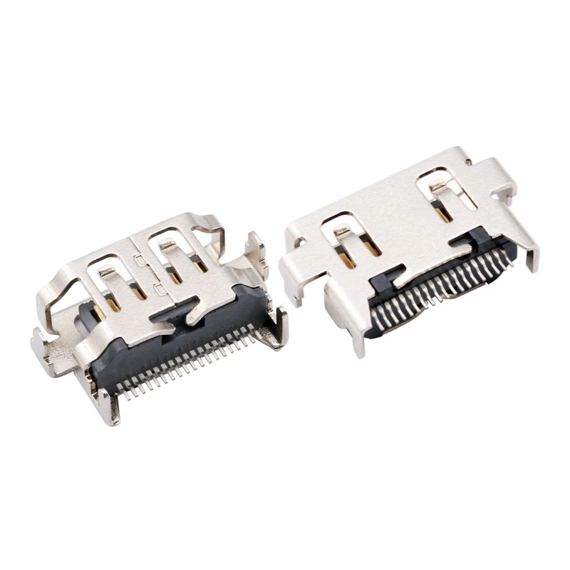 AF90° 19Way FEMALE HDMI CONNECTOR 40V forward and reverse Mid-Mount CONN – GSC-HDM-0004