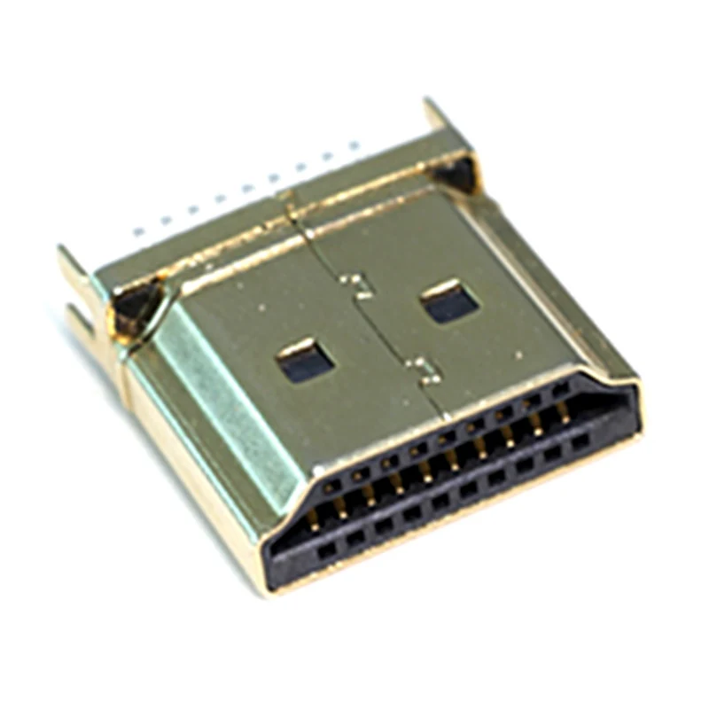HDMI A MALE CONNECTOR SPLINT CASING GILDING – GSC-HDM-0005