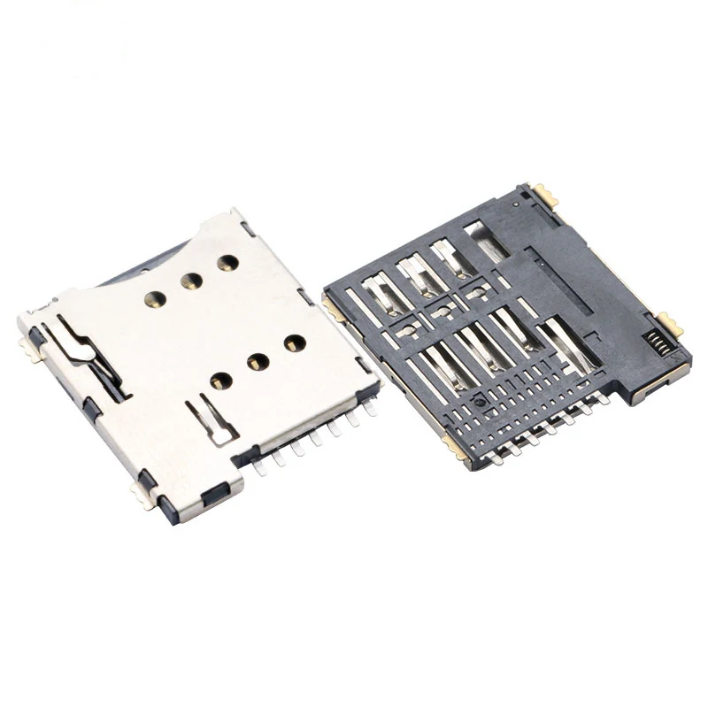 Micro Sim Push 7Pin 1.35H Card Connector – GSC-MSM-0004