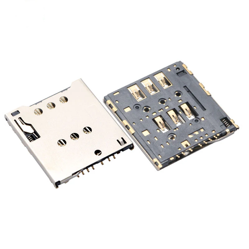 1.43H Push-Push Micro Sim Card Connector substitute 5039600695 – GSC-MSM-0007