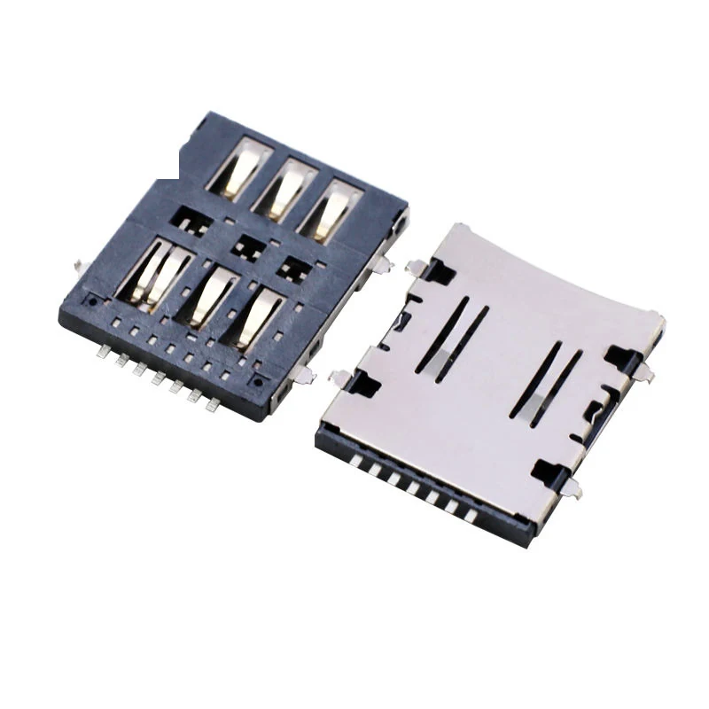 NANO SIM Card socket PUSH Connector – GSC-NSM-0001