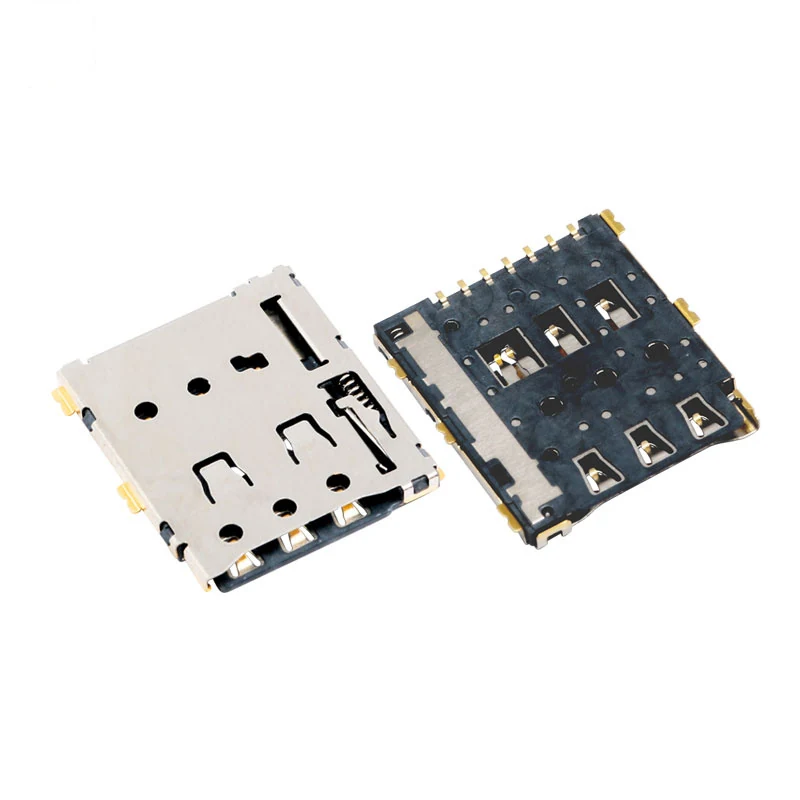 Push-Push Nano Sim Card Connector – GSC-NSM-0011