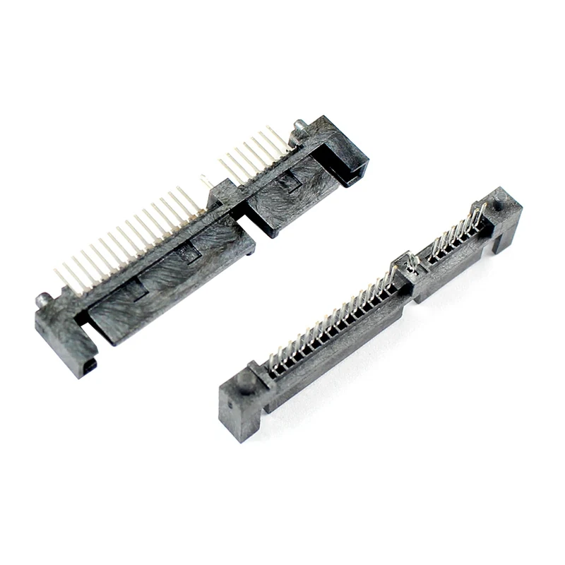 SATA 7+15P Male Connector,Straight – GSC-SAT-0006