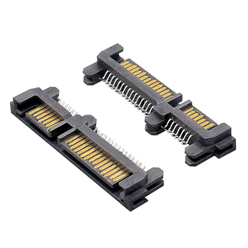 SATA 7+15P Male Connector,Board EDGE SMD – GSC-SAT-0007