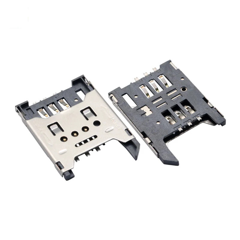 H1.8 Sim Card Hinged Cover Connector – GSC-SIM-0019