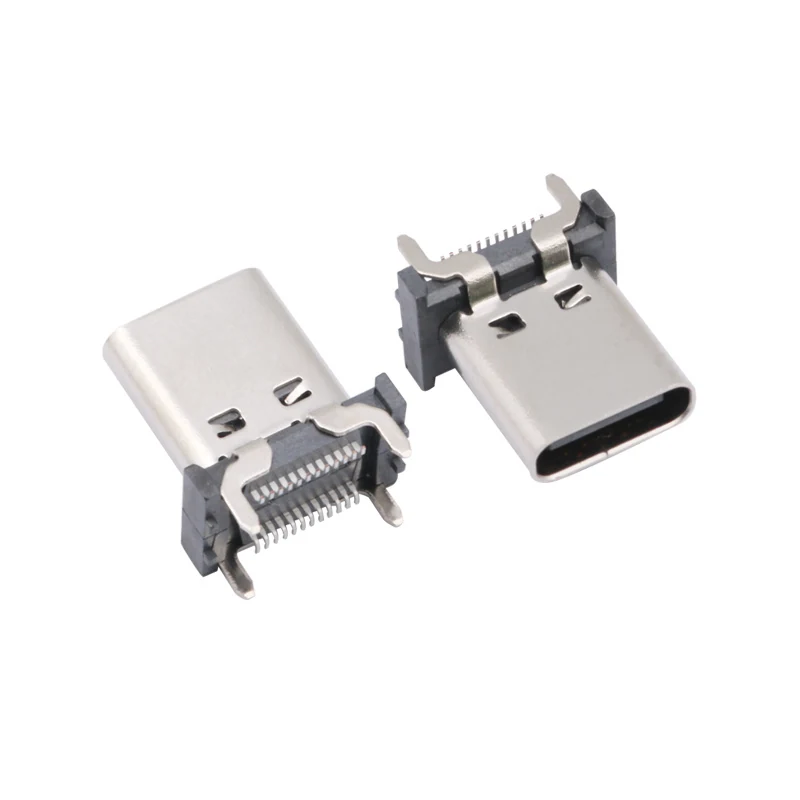 24PIN VERTICAL TYPE USB TYPE-C FENALE CONNECTOR SMT – GSC-TYP-0013