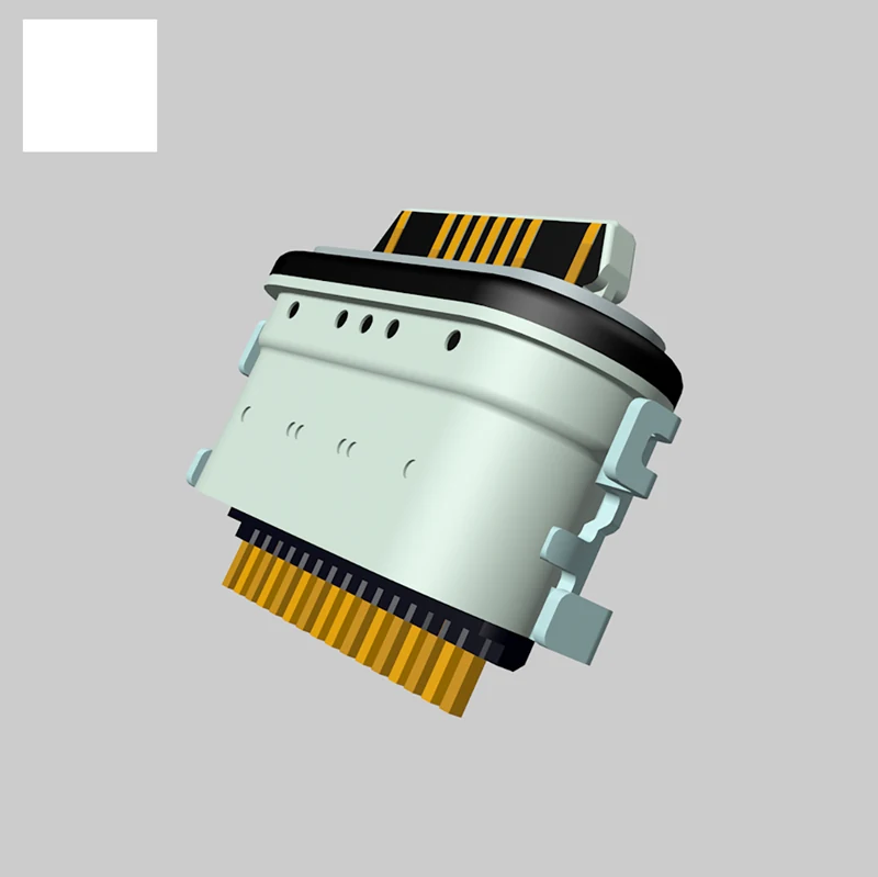 16pin USB TYPE-C Mid-Mount CONN WATERPROOF CONNECTOR – GSC-TYP-0033