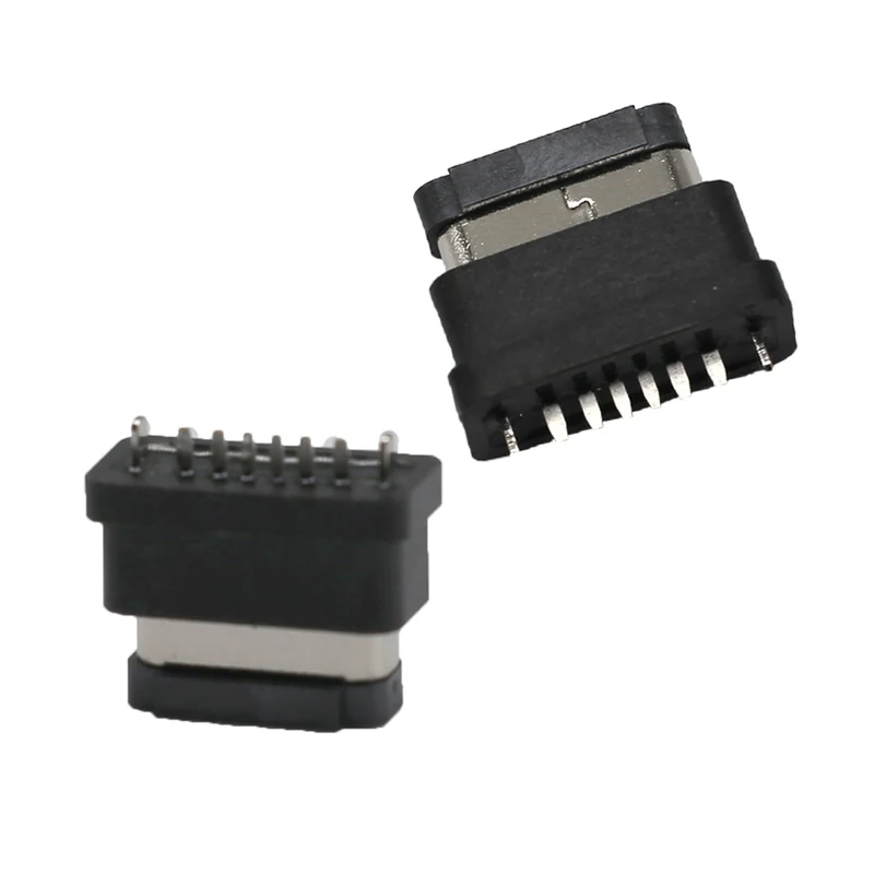 6pin USB TYPE-C Vertical type WATERPROOF CONNECTOR – GSC-TYP-0037