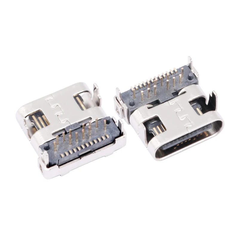 24pin USB3.0 TYPE-C FRONT INSERT AND STICK ON THE BACK FEMALE CONNECTORS SMT – GSC-TYP-0038