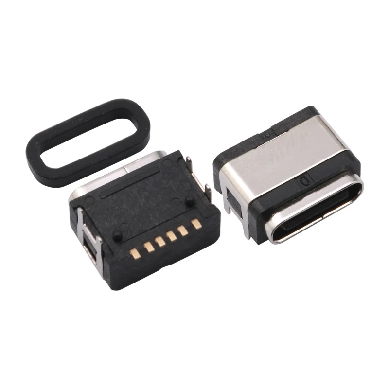 6pin H4.6 Waterproof Female Top-Mount CONN – GSC-TYP-0054