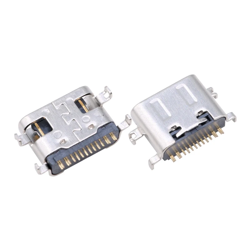16pin USB TYPE-C FEMALE CONNECTOR MID-MOUNT CONN SMT – GSC-TYP-0061