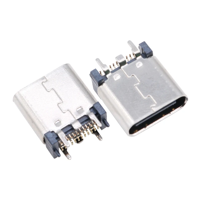 24pin TYPE-C USB 3.1 VERTICAL TYPE 9.3 FEMALE CONNECTOR SMT – GSC-TYP-0074
