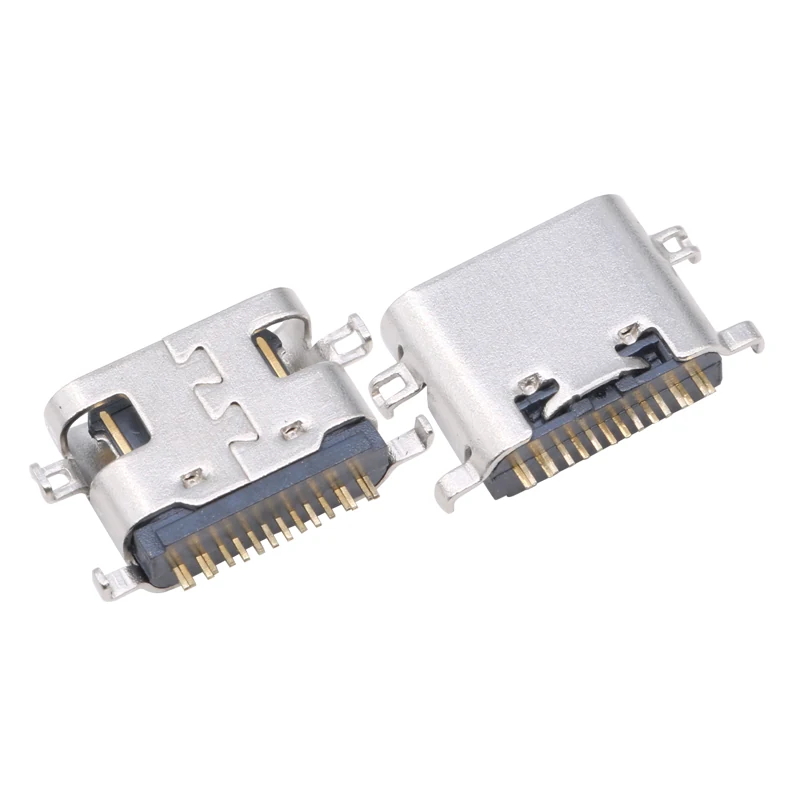 SINGLE ROW 16pin USB TYPE-C FEMALE CONNECTOR Mid-Mount CONN – GSC-TYP-0094