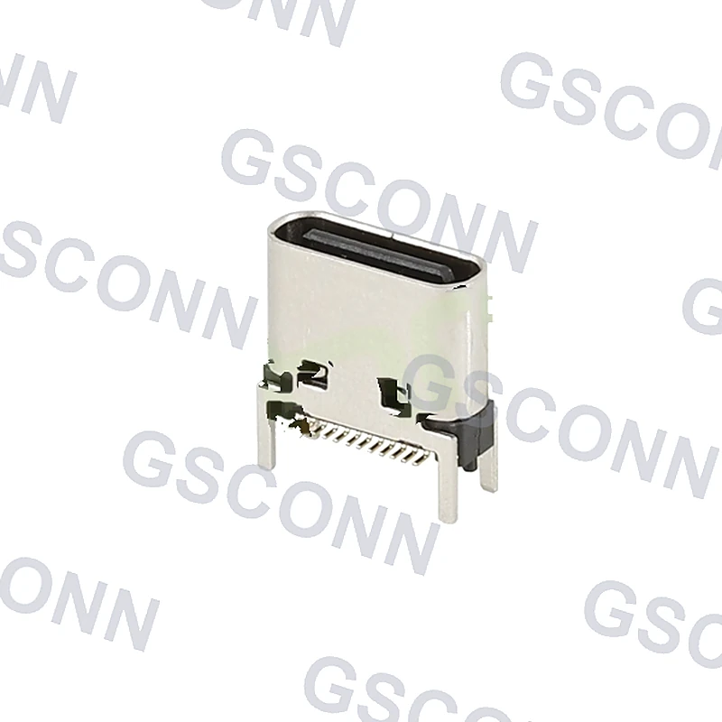 TYPE-C Socket Vertical TYPE-C Female Connector 24-Pin Interface – GSC-TYP-0102