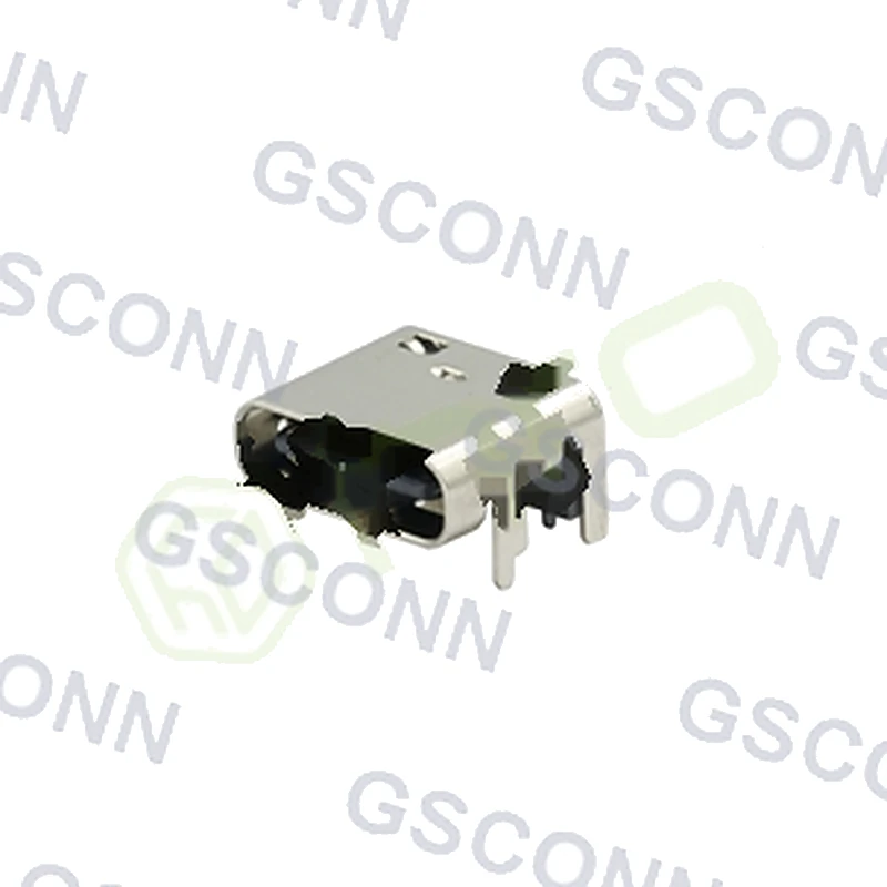 TYPE-C Socket TYPE-C Female Connector 16P / Without Spring Contact & With Spring Contact – GSC-TYP-0116