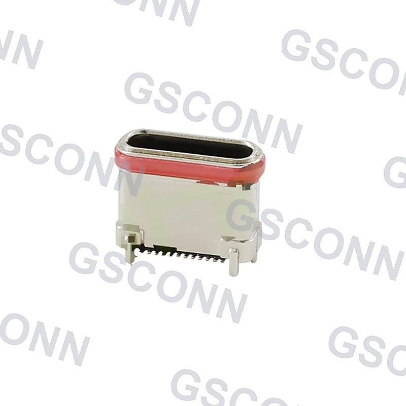 TYPE-C Socket 24P Waterproof TYPE-C Female Connector Single-Rib & Double-Rib Interface – GSC-TYP-0139