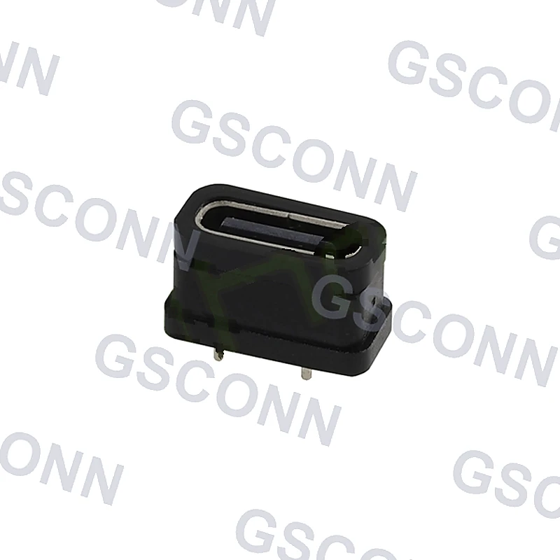 TYPE-C Socket 24P Waterproof TYPE-C Female Connector Vertical TYPE-C Interface – GSC-TYP-0143