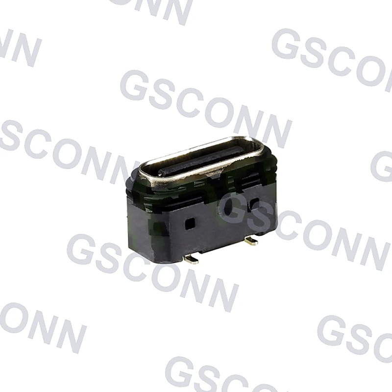 TYPE-C Socket 16P Waterproof TYPE-C Female Connector Vertical TYPE-C Interface – GSC-TYP-0147