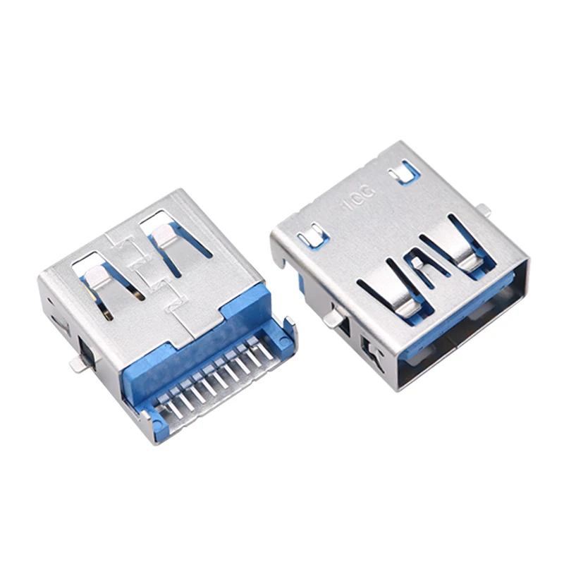 USB3. 1 Type A/F 90° Mid-Mount CONN 2.05H – GSC-USA-0016