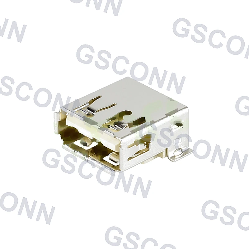 USB socket rolled-edge USB female connector SMD USB interface – GSC-USA-0033