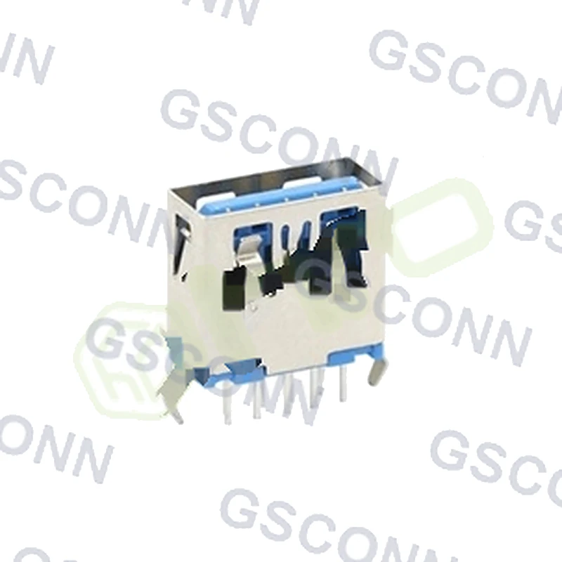 USB Socket Vertical USB Female Connector Plug-in USB Interface – GSC-USA-0036