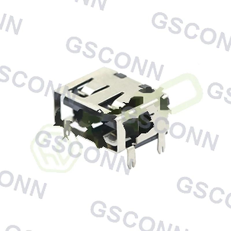 USB Socket Front Plug, Rear Mount USB Female Connector USB Interface – GSC-USA-0061